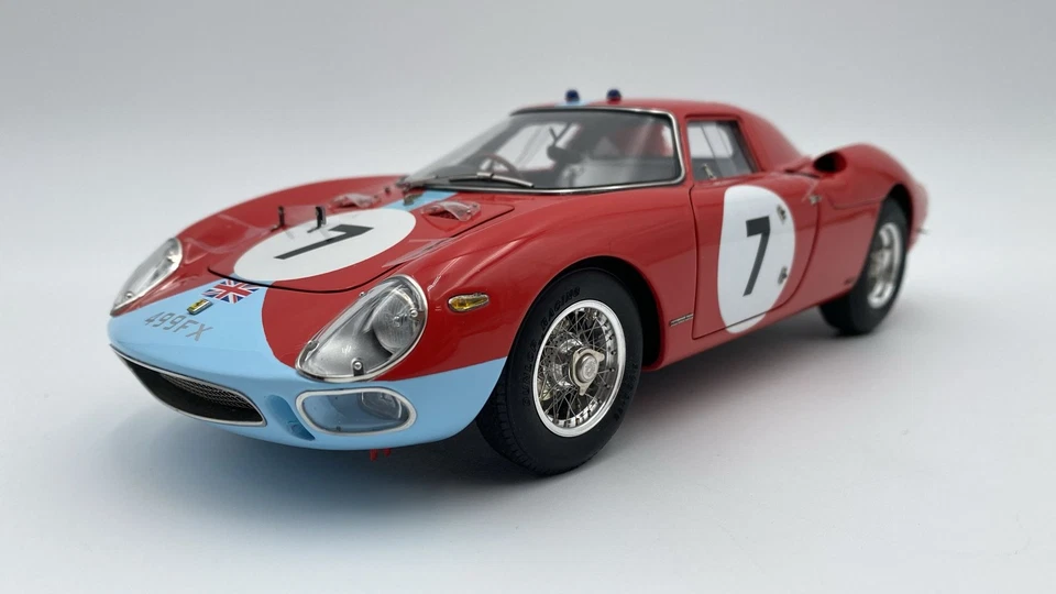  CMCM261 CMC Ferrari 250 LM Winner 12h Remis 1964 Graham Hill - Jo Bonnier  - Immagine 3 di 4