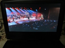 Insignia NS-P9DVD15 9 Inch Swivel Screen Portable DVD Player - Tested Working