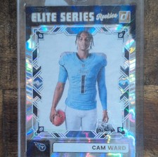 2025 Panini Donruss Elite Series Rookies Cam Ward #ESR-CWD Tennessee Titans NFL