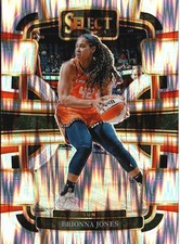 2024 Panini Select WNBA #88 Brionna Jones Prizms Silver Flash