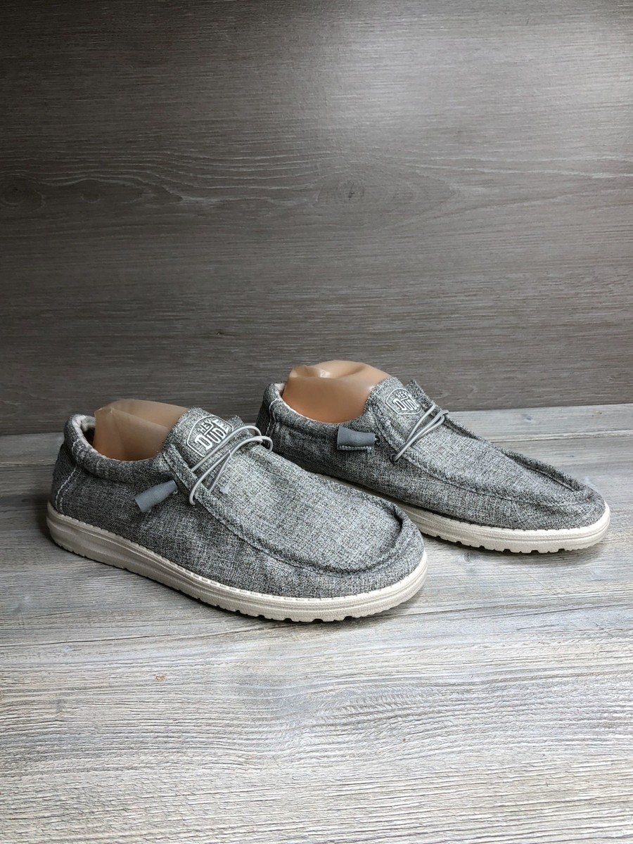 Hey Dude Mens Wally Stretch Loafer Gray 11 M HEYDUDE Wally Stretch Sox Loafers for Men | Cabela main image 2