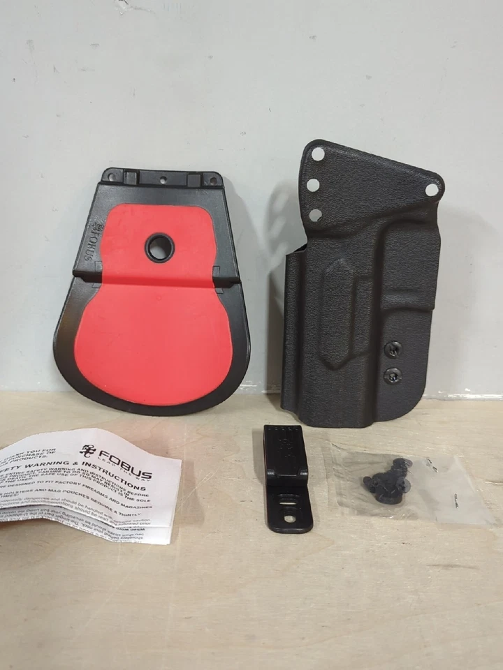 Fobus Paddle Holster E2 For Glock 17 19 22 23 31 32 34 35 Pistol Kahr Walther - Image 4 of 4