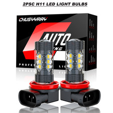 2X H11 H8 H9 LED Headlight Fog Light Bulbs Kit 4500K Golden Yellow High Low EOA