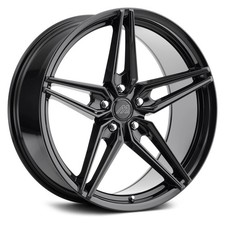 Mach Mf2 Wheels 19x8.5 32 5x98 72.56 Black Rims Set Of 4