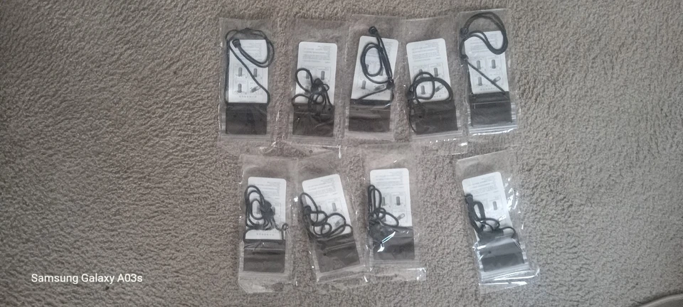 Bolsa impermeable para teléfono celular natación bajo el agua bolsa seca transparente Foto 2 de 4