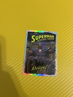 2025 Fleer Brilliants Superman Mongul Revenge Squad