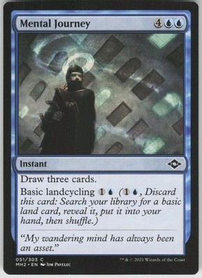 Mental Journey 51 Common Modern Horizons 2 Magic: The Gathering Near Mint