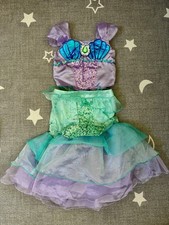 Authentic Disney Little Mermaid Two Piece Dress 98cm Great Condition