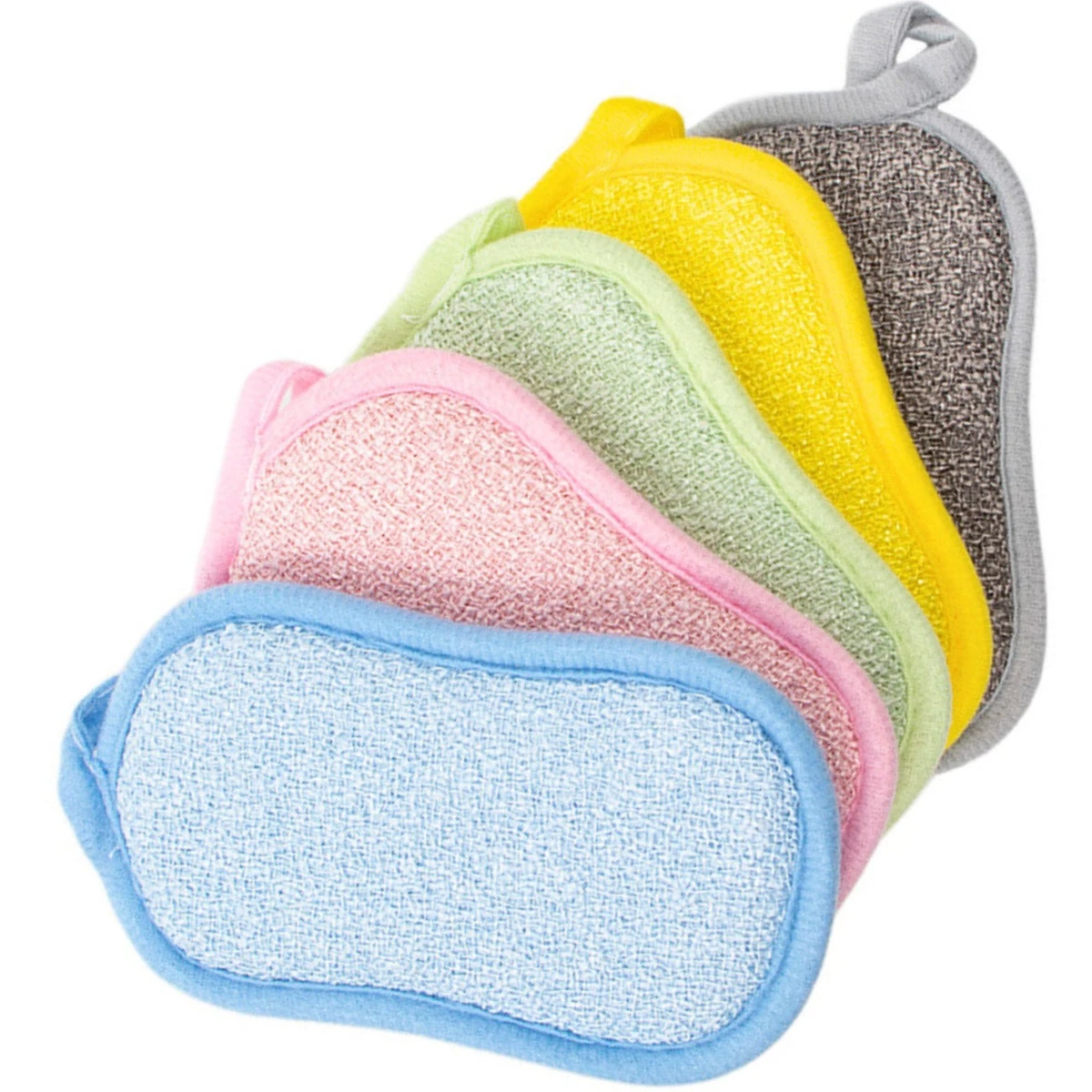 Set di 40 spugne per lavare i piatti a doppia faccia con