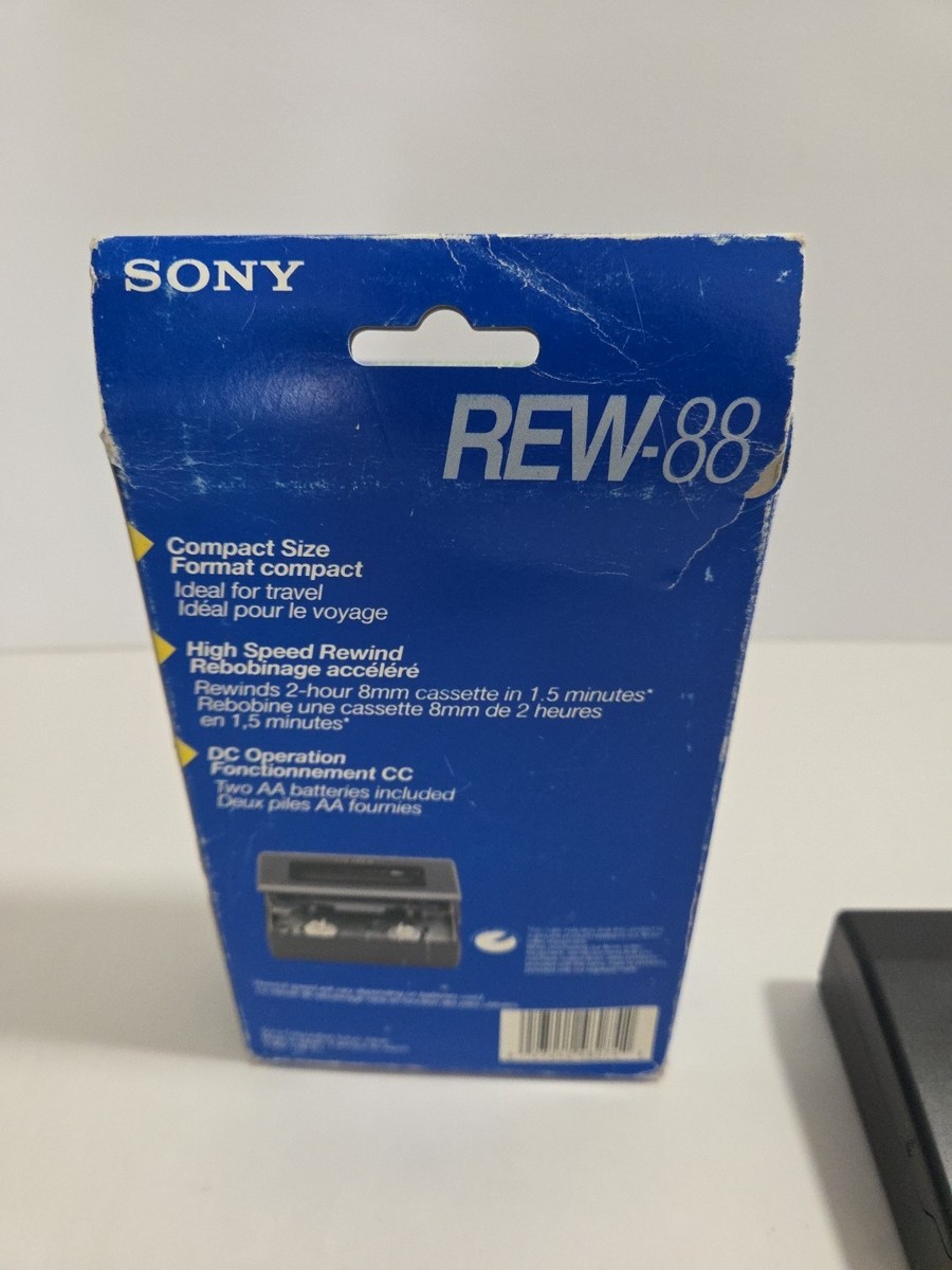 SONY REW-88 　8ミリビデオ　リワインダー　外箱　取説付 Sony Rew-88 8mm Video Cassette Rewinder for sale online | eBay