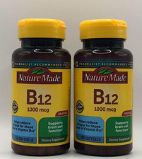 2PK Nature Made Vitamin B12 1000 mcg 150 Softgels Each EXP 5/27 FAST SHIP