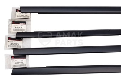 Genuine OEM Front and Rear Molding Set for Mitsubishi Lancer Evolution EVO 7 8 9
