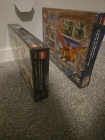 Lego Elves Fire Dragon's Lava Cave 41175 And The Goblin King's Evil Dragon 41183