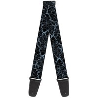 Guitar Strap - Marble Black/Baby Blue (Us Import) Acc Neu