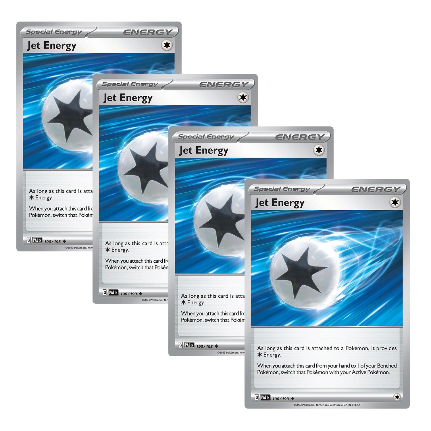 Pokemon TCG Playset X4 Card Trainer Item Supporter Energy Cards 4X Deck Building