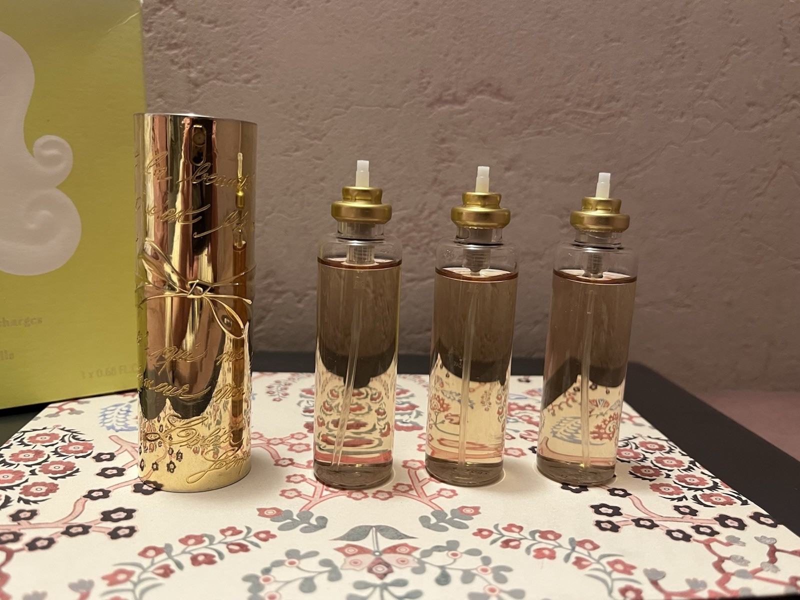 Lolita Lempicka Le 1er Parfum Vaporisateur Anticasse avec 3 Recharges de Parfum de Sac