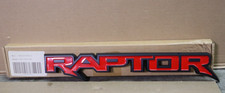 Phantom Redblack Tailgate Rear 13 Emblem For 2017-21 Ford Raptor