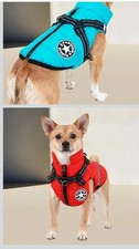 Dog Winter Jacket with Harness Windproof Waterproof Pet Warm Dog Clothing Coat