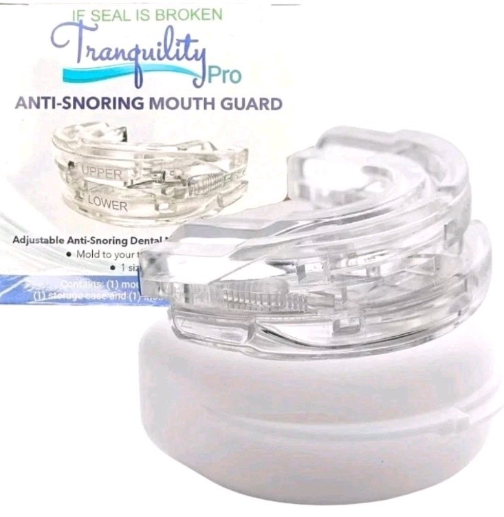 SEALED - Tranquility PRO 2.0 Anti-Snoring Mouth Guard Adjustable Mouthpiece