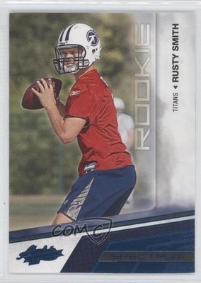2010 Panini Absolute Memorabilia Retail Spectrum Blue Rusty Smith Rookie RC 0l1