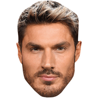 Chris Appleton (Stubble) Maske aus Karton