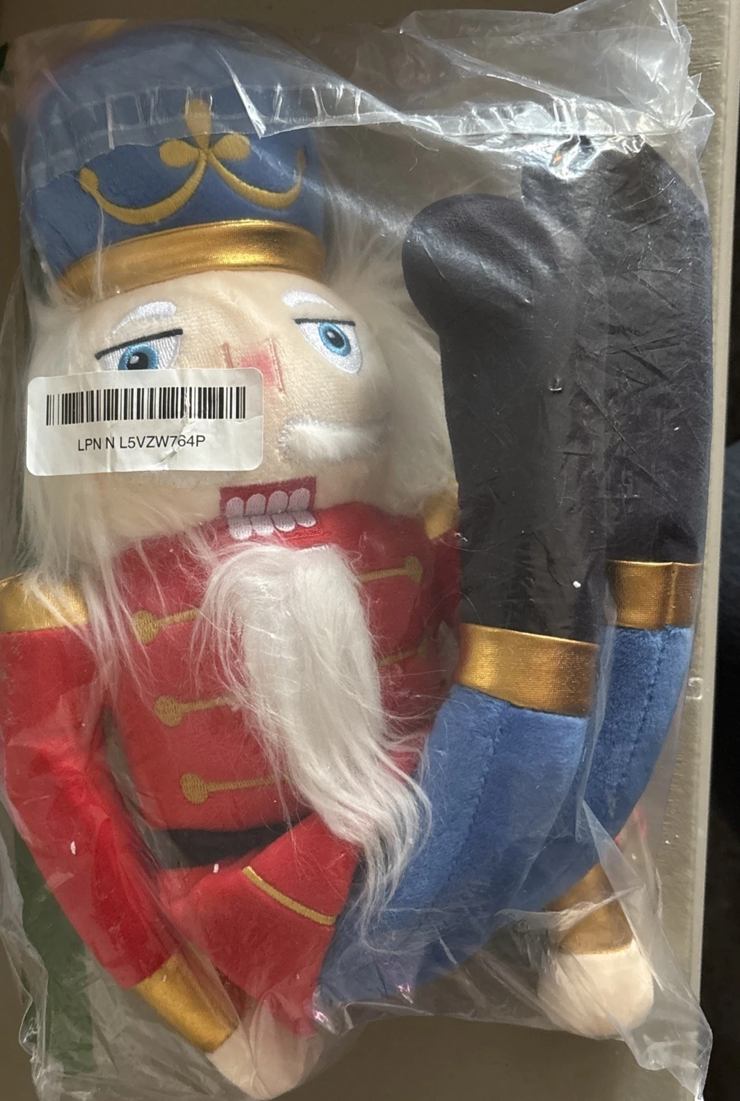 Nutcracker Stuffed Doll Toy 20” NEW sealed