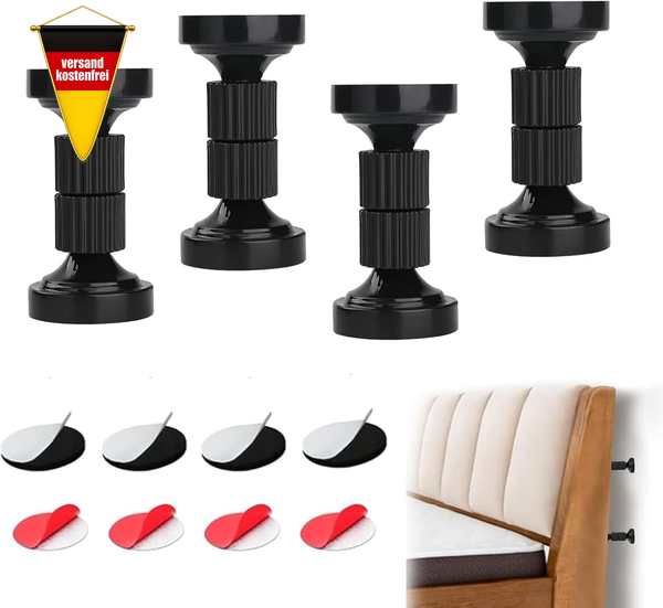Abstandshalter Wand,Verdickte Anti Shake Abstandshalter, Anti Shake Bett Bettrah-image