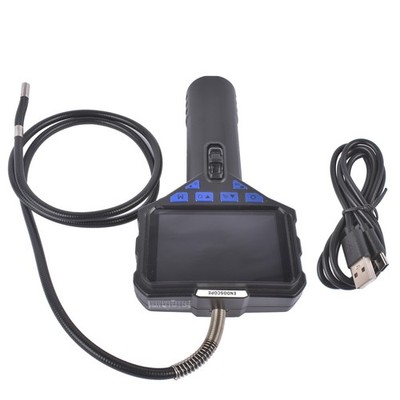 Two-Way 210° Inspection Borescope 6.2mm Endoscope Camera 3.3 Feet w/ LED Lights