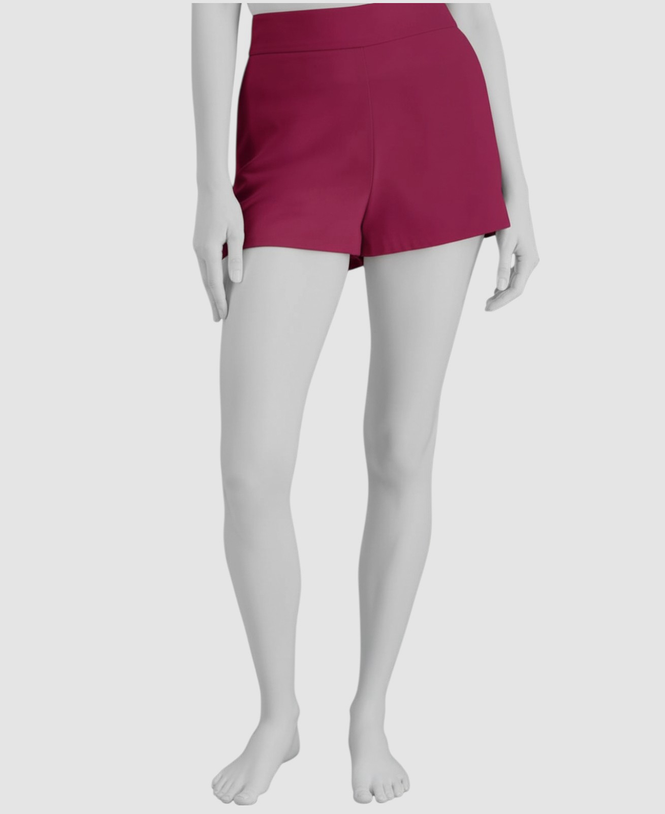 $50 Bar III Women's Pink High-Waisted Shorts Size 8
