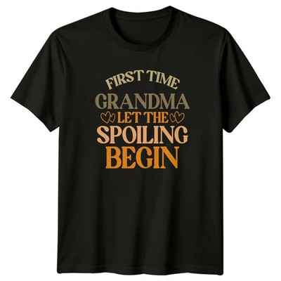 First Time Grandma Let The Damen T-Shirt Neu Oma Familie Geschenk für Sie