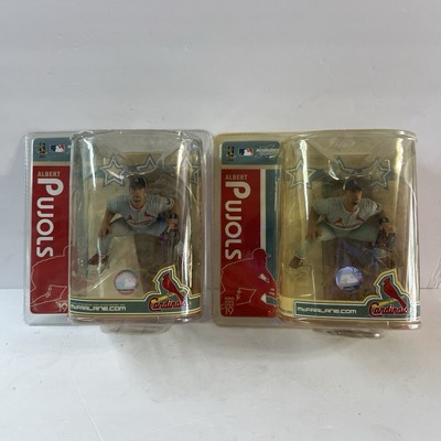 MLB SERIES 19 ALBERT PUJOLS MCFARLANE CHASE GRAY VARIANT CARDINALS 1 Fig READ