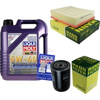 Inspektionspaket 5L Liqui Moly 5W-40 FüR Audi A4 Avant 1.8 T Quattro 1.9 TDI