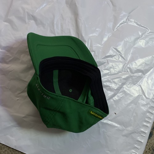 Nike Oregon Ducks Entrenadores Lateral Rendimiento Flex Sombrero Gorra Vapor Verde Manzana - Imagen 6 de 7