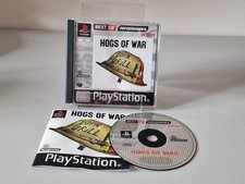 Hogs of War Sony Playstation 1 PS1 Complete PAL Best of Infogrames