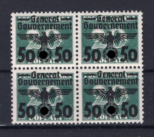 GG 35 block of 4 MNH mint never hinged