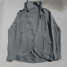 Lululemon Womens Rulu Rally Wrap: GREY SAGE  buttery soft cardigan top Size 6