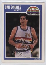 1989-90 Fleer Danny Schayes #43 w1s