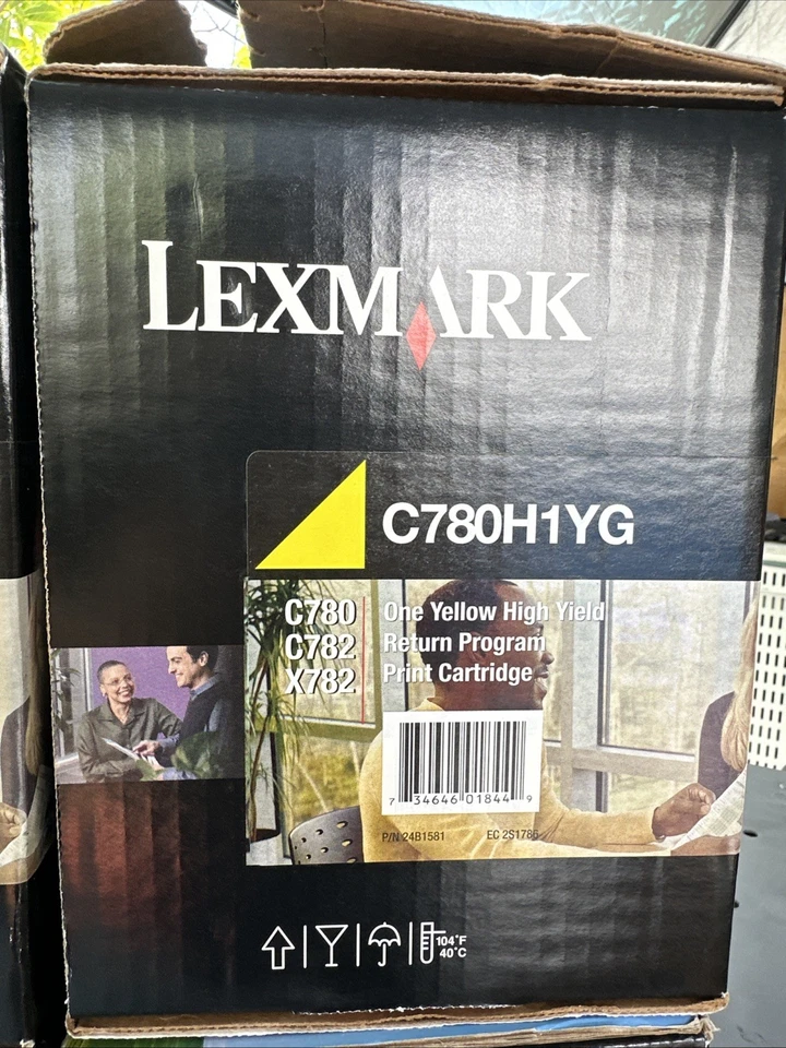 NEW Lexmark C780H1CG C780H1YG C780H1MG C780H1KG OEM Genuine Toner Set C780 TRI - Image 3 of 4