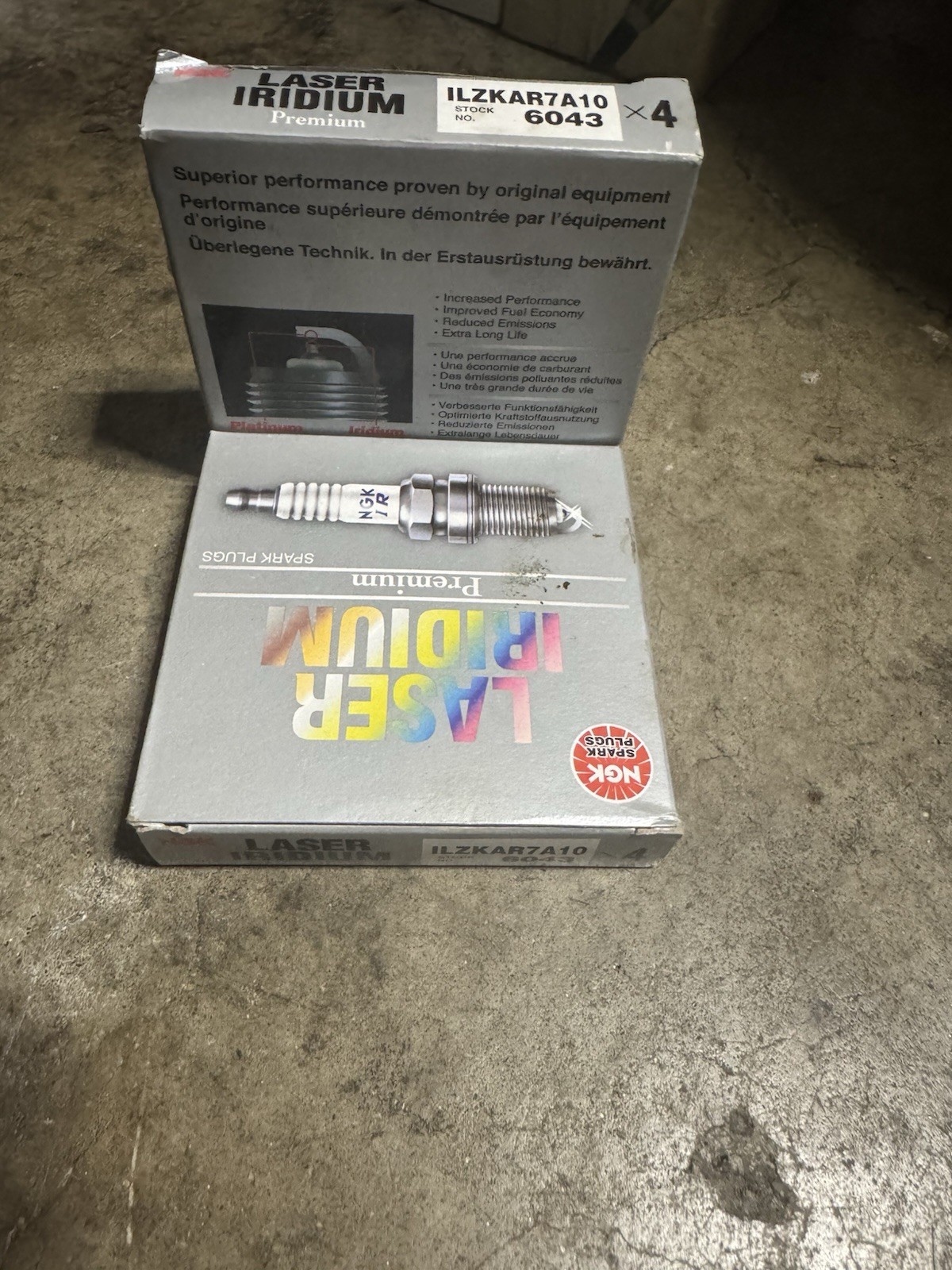 Spark Plug-Laser Iridium NGK 6043 Set Of 8