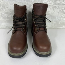 Contour Welt Men's Size 13EW Wolverine Steel Toe 6" Work Boots Multishock New