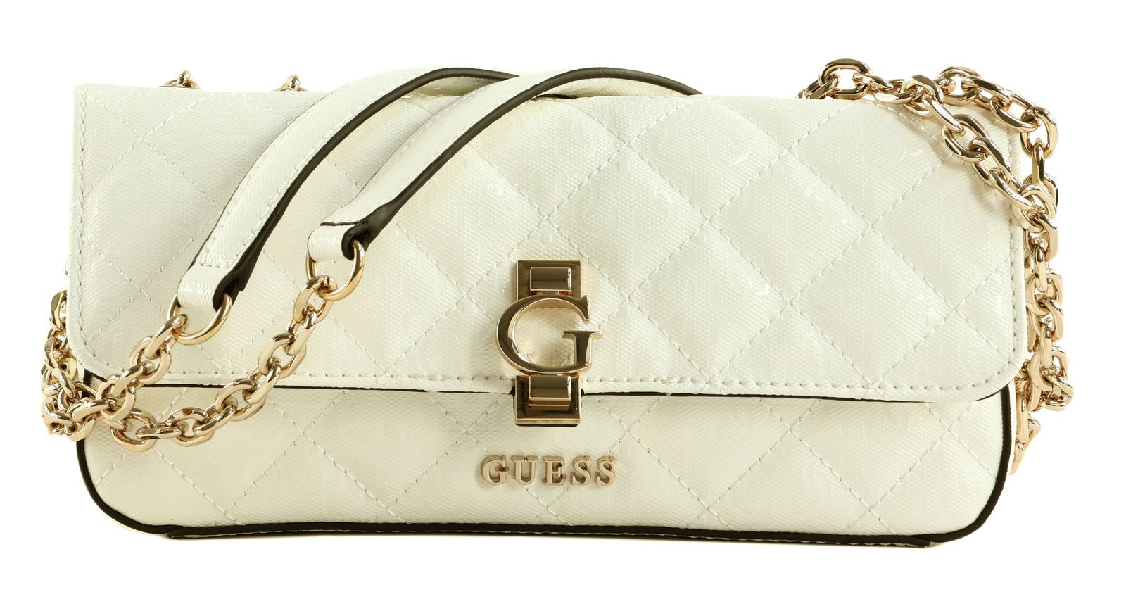 GUESS shoulder bag Bessey Convertible Xbody Flap Bag White