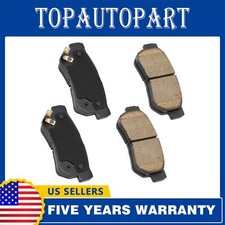 4pcs Rear Ceramic Brake Pad Kit for 2007-2010 Hyundai Elantra 1999-2008 Sonata