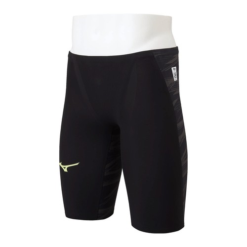 MIZUNO Swimsuit Men GX SONIC V 5 ST FINA N2MB0001 Black Size 2XS Express Deliver - Picture 3 of 9