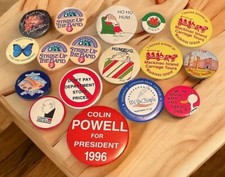 Vintage Assorted Souvenir Collectible Button Pins You Pick  Choose
