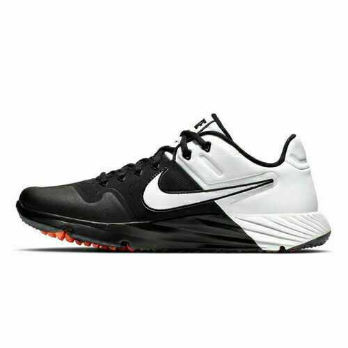 black and white nike turf shoes