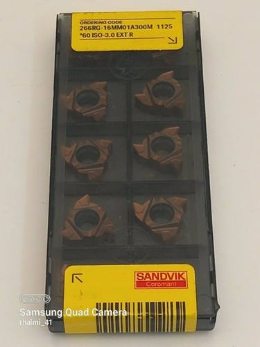 SANDVIK 266RL-16MM01A250M 1125 Sandvik Coromant 266RG SANDVIK 266RL-16MM01A250M 1125 Sandvik Coromant 266RG
