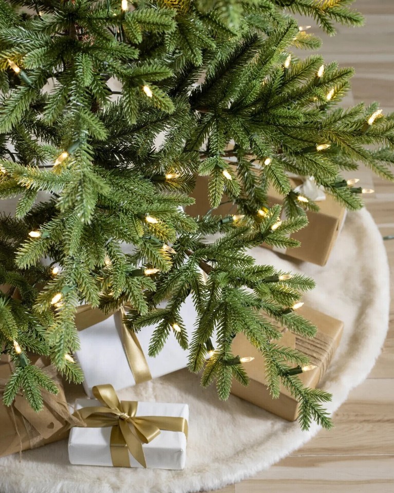 Balsam Hill BH 4ft Alpine Christmas Tree With Candlelight LED Clear