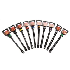 Pro 8" Long Impact Extension Grade Bar 1/2" Dr Torque Limiting Stick Chrome-Moly