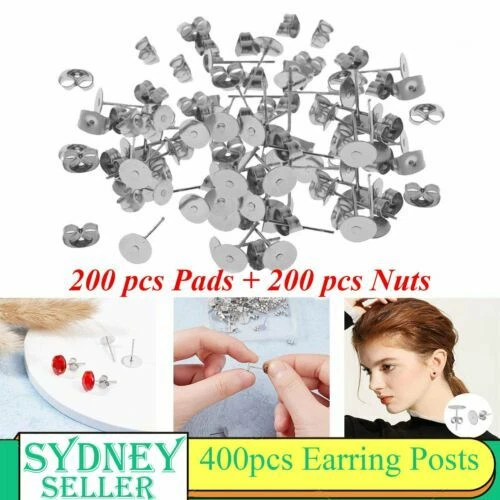 Surgical Steel Earring Findings