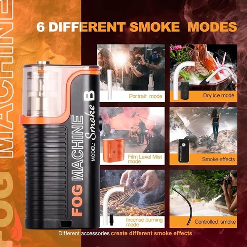 LENSGO Smoke B 40W tragbare Handrauch-/Nebelmaschine mit Fernbedienung *NEU* - Bild 3 von 4